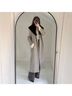 Worth Solid Gray Coat Size S - photo 4