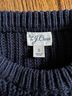 J.Crew 100% Cotton Stripes Blue White Pullover Sweater Size S - photo 4