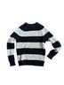 J.Crew 100% Cotton Stripes Blue White Pullover Sweater Size S - photo 1