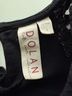 Dolan 100% Cotton 100% Polyester Black Short Sleeve Blouse Size S - photo 3