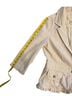 Nick & Mo 65% Cotton 35% Polyester 100% Polyester Stripes Pink White Blazer Size M - photo 6