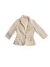 Nick & Mo 65% Cotton 35% Polyester 100% Polyester Stripes Pink White Blazer Size M - photo 1