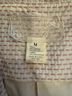 Nick & Mo 65% Cotton 35% Polyester 100% Polyester Stripes Pink White Blazer Size M - photo 3