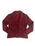 Peruvian Connection Floral Red Black Blazer Size M - photo 1
