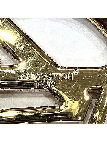 Louis Vuitton Louis Vuitton Chiluise Trésor Brooch M01479 Rhinestone Brand Accessory for Women (view 2)