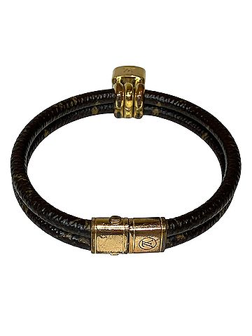 Louis Vuitton Louis Vuitton Bracelet Keep With Twice, Monogram, M6640E (view 2)