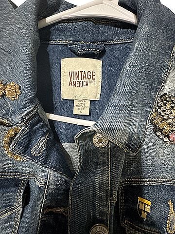 Vintage America Blues Denim Jacket (view 2)