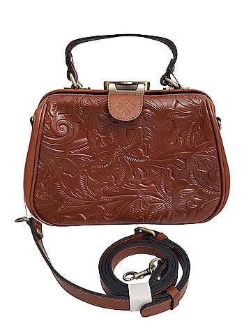 Patricia Nash Gracchi Florence Tooled Leather Crossbody Bag (view 1)