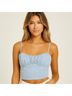 Princess Polly Floral Blue White Tank Top Size 6 - photo 4