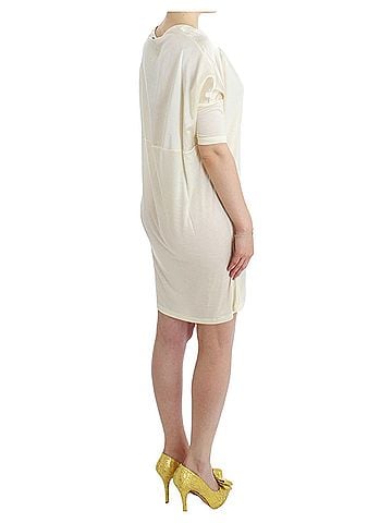 Costume National White modal tube Women's dress (view 2)