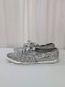 Keds for Kate Spade Silver Sneakers Size 8 1/2 - photo 5
