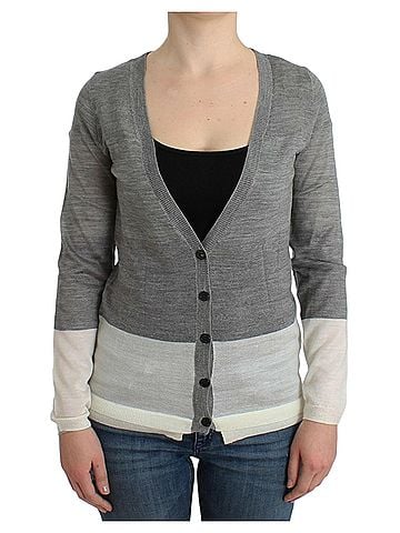 Costume National Gray lightweight Women's cardigan (view 1)