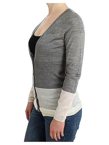 Costume National Gray lightweight Women's cardigan (view 2)