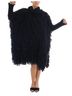 Dolce & Gabbana Basic 100% Wool Solid Black Black Fringes Wool Pullover Women's Sweater Size S - photo 4