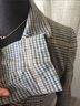 Madewell 52% Wool 30% Polyester 17% Viscose 1% Elastane 100% Polyester Plaid Brown Gray Blazer Size S - photo 4