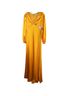Mac Duggal 100% Polyester Solid Gold Yellow Cocktail Dress Size 4 - photo 2