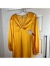 Mac Duggal 100% Polyester Solid Gold Yellow Cocktail Dress Size 4 - photo 4