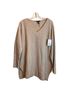 Eileen Fisher 100% Cotton Tan Pullover Sweater Size L - photo 3