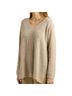 Eileen Fisher 100% Cotton Tan Pullover Sweater Size L - photo 1