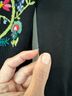 Leona Edmiston 100% Silk Floral Black Cardigan Size M - photo 5
