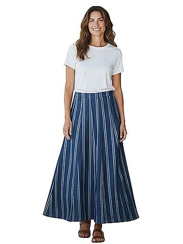 AVA Denim Skirt (view 1)