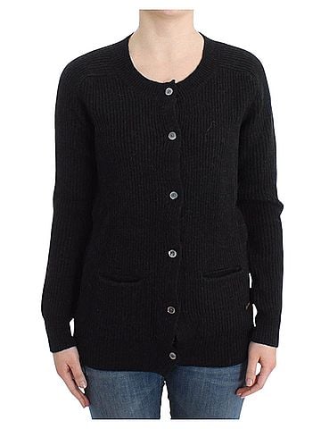 John Galliano Black wool Women's cardigan (view 1)
