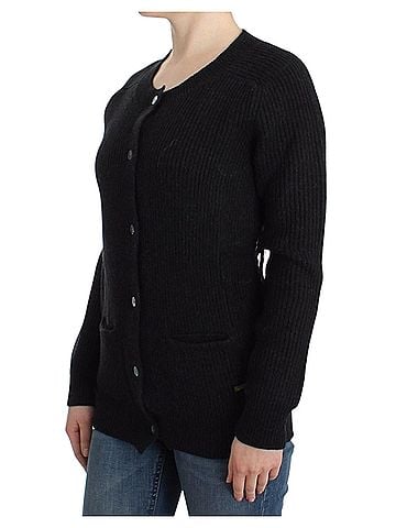 John Galliano Black wool Women's cardigan (view 2)