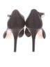 L.K. Bennett 100% Satin Solid Black Heels Size 7 - photo 11