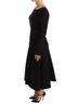 Dolce & Gabbana Basic 100% Wool Solid Black Black Wool Stretch Sheath Open Back Women's Dress Size XS - photo 4