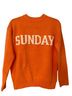 English Factory Print Orange Pullover Sweater Size XS - photo 1