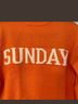 English Factory Print Orange Pullover Sweater Size XS - photo 6