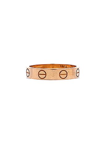 Cartier Love Wedding Band Ring 18K Rose Gold (view 2)