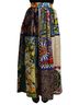 Dolce & Gabbana Basic 100% Synthetic Solid Multi Color Multicolor Patchwork Sicily Long Maxi Women's Skirt Size XS - photo 1