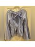 Milly Stripes Blue White T-Shirt Size 0X - photo 5