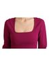 Dolce & Gabbana Basic 100% Rayon Solid Multi Color Multicolor Viscose Square Neck Pullover Women's Sweater Size S - photo 4