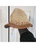 Eugenia Kim 100% Plastic Tan Brown Sun Hat One size - photo 6
