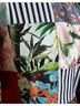 Dolce & Gabbana Basic 100% Cotton Solid Multi Color Multicolor Floral Patchwork Shift Mini Women's Dress Size L - photo 4