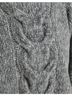 Dolce & Gabbana Basic 100% Wool Solid Gray Gray Cashmere Turtle Neck Pullover Women's Sweater Size S - photo 5