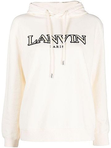 Lanvin Women's Logo Cotton Hoodie (view 1)