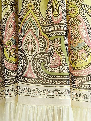 ETRO Women's Silk Dress With Paisley Print And Gradient Effect (view 2)