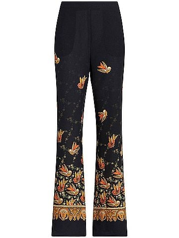 ETRO Women's Straight Trousers With Paisley Print (view 1)