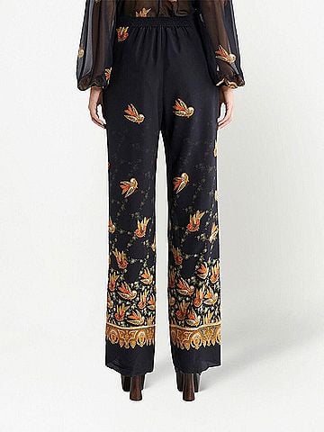 ETRO Women's Straight Trousers With Paisley Print (view 2)
