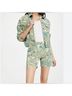 Mother Tropical Green Denim Jacket Size XS - photo 4