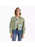 Mother Tropical Green Denim Jacket Size XS - photo 5