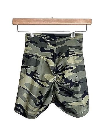 Bombshell Camo Butt Scrunch Athletic Shorts Athletic Shorts (view 2)