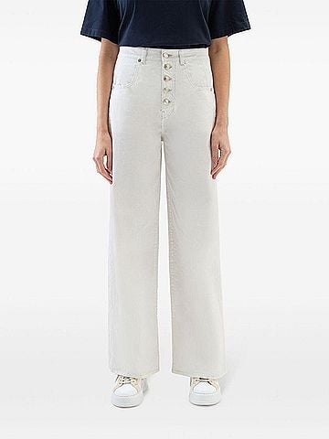 Woolrich Women's Wide Leg Denim Jeans (view 2)