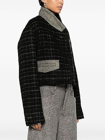 ETRO Women's Checked Crop Jacket (view 2)