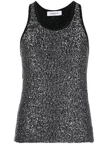 Fabiana Filippi Women's Sequin Tank Top (view 1)