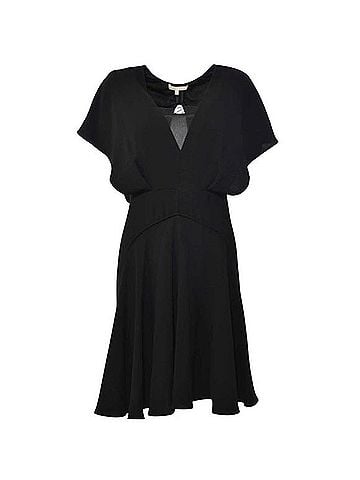 Maje Cut-Out V-Neck Casual Dress (view 1)