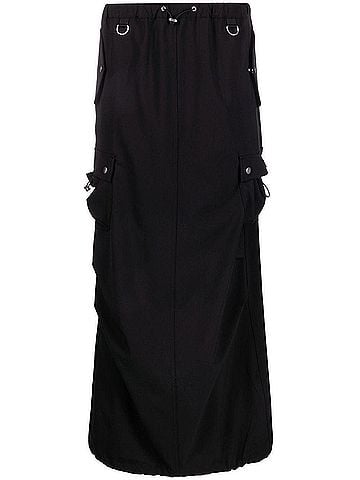 coperni Women's Tailored Cargo Maxi Skirt (view 1)